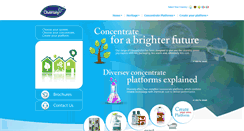 Desktop Screenshot of diverseyconcentrates.com